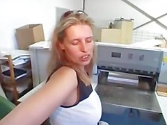 Chubby Blonde German Mature