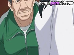 Hentai jeune femme est avancée partagée