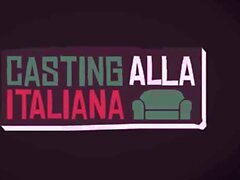 CastingAllAitaliana - Une brune italienne se fait baiser