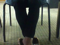 Candid Japanese Girl Shoeplay