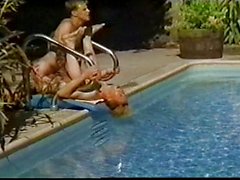 Boys fucking at the pool