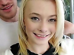 Il bottino Firm biondo teen girl Maddy Rose sbatté bene reale