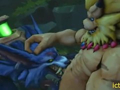 TOP 100 Best 3D Gay Monster Furry Porn Animation | porno film N19147095