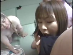 putain japonaise Fat se collant visage traitement 1 (vidéo rare)