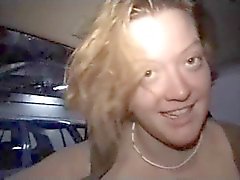 Pale Redhead Nerd Picked Up And Fucked In Car