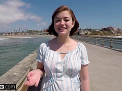 BANG Real Teens Aria Sky just turned 18 and is ready to fuck