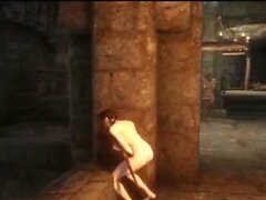 Skyrim Nord Beauty Gangbanged Hard by Army of Bandits