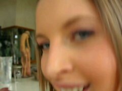Slutty teen blowjobs and anal try out