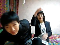 pareja amateur Corea del sexo video