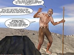 Новый приключения юнга 3D Gay Comix