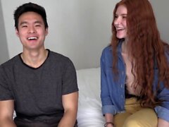 Charlie Tran scopa la testa rossa Jane Rogers - Hotguysfuck