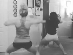 Me and my friend Mina twerking