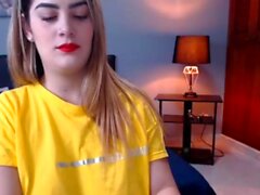 Hetaste brunett solo webbkamera masturbation 2