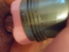 Cumming in fleshlight